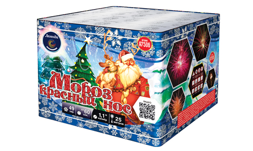  Батарея салютов Мороз Красный Нос  в Красноярске