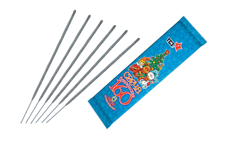  Бенгальские свечи 6 шт 160 мм в пакете  в Красноярске